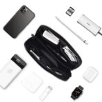 WiWU Alpha Tech pouch กระเป๋าเก็บของ สายชาร์ท เมาส์ USB Charger Organizer ดิจิตอล Gadget Storage Bag - Image 9