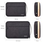 WIWU Cozy Storage Bag กระเป๋าเก็บของ สำหรับเดินทาง USB Charger Organizer ดิจิตอล Gadget กระเป๋าถือ - Image 8
