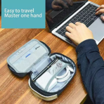 WIWU Cozy Storage Bag กระเป๋าเก็บของ สำหรับเดินทาง USB Charger Organizer ดิจิตอล Gadget กระเป๋าถือ - Image 3