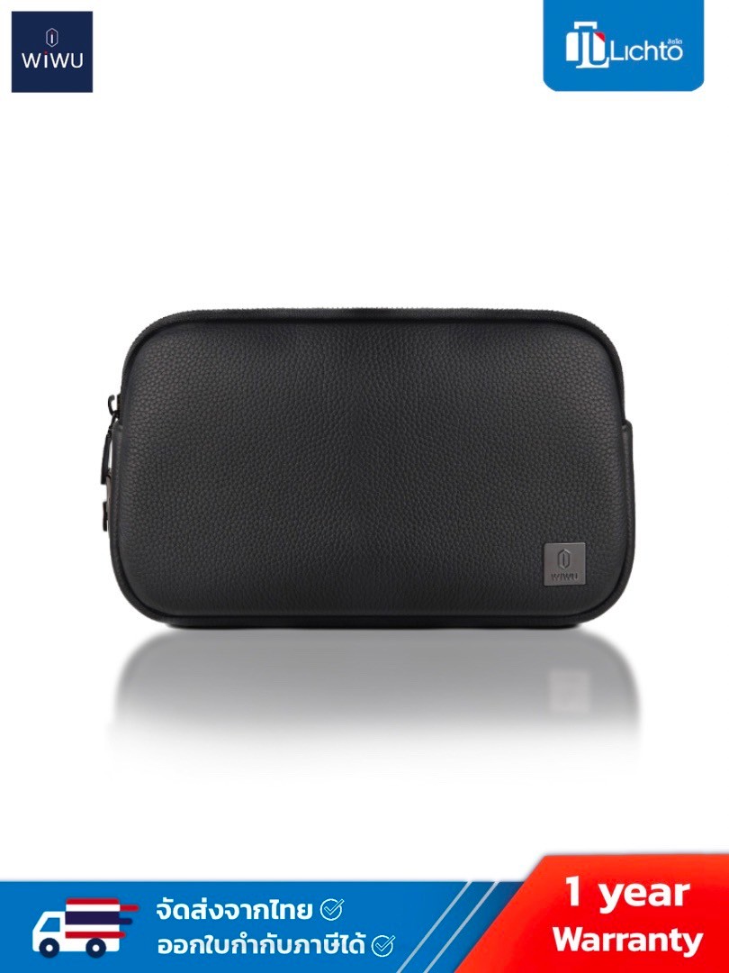 LINE_ALBUM_261066_231026_9 WiWU Anti-Theft Clutch pouch กระเป๋าครัทช์จัดเก็บตัวล็อกใส่รหัสเปิดกระเป๋า กันน้ำ กันขโมย - Image 1