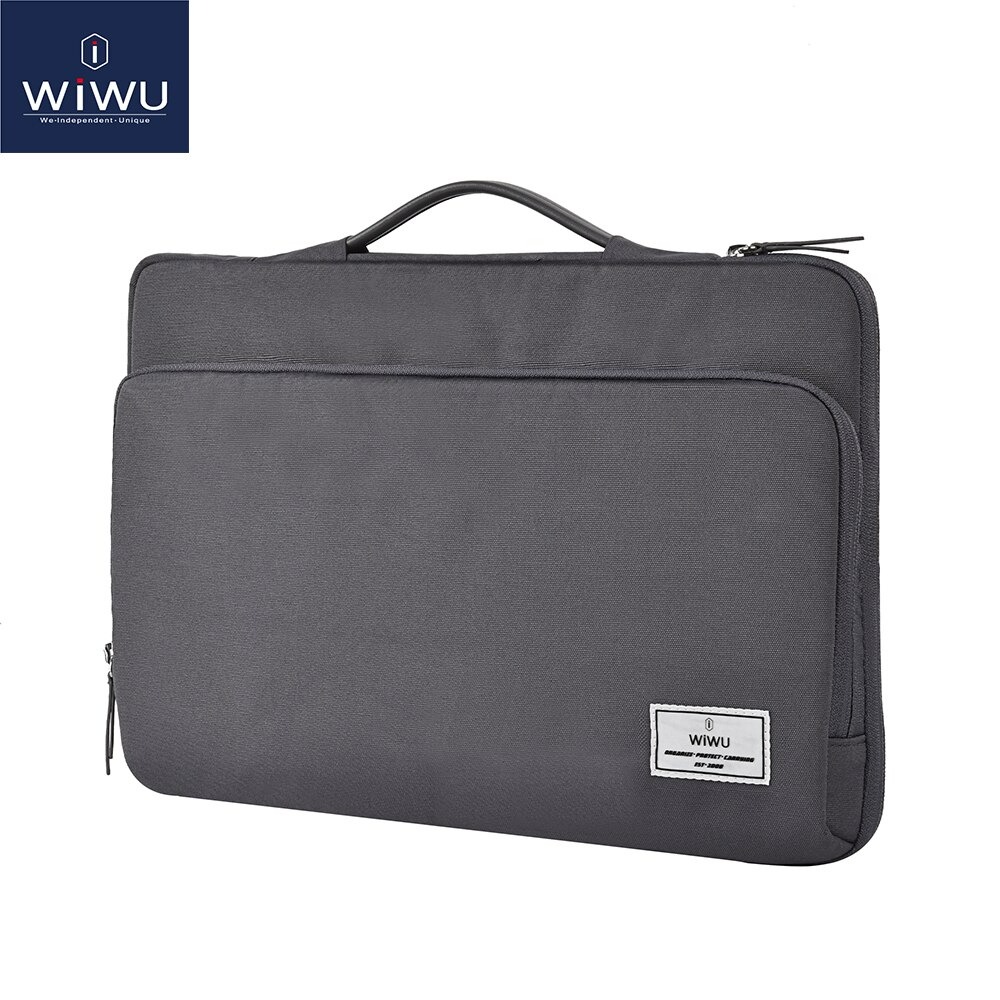 3f57e9cc-d5d6-4341-8e2c-2f1ec10dff03-5.jpg WiWU Ora Laptop Sleeve กระเป๋าใส่แล็ปท็อป ซองใส่โน๊ตบุ๊ค ซองใส่ macbook Surface คุณภาพดี ผ้ากันน้ำ - Image 1