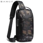 Bange กระเป๋าคาดอก ผ้ากันน้ำ มีตัวล็อคกันขโมย รุ่น BG 22085 - Image 2