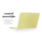 QUUB SHELL - เคส MacBook Air 13 M2 M3 M4 M5 NEO บางเฉียบ 0.8 มม. ผิวด้านโปร่งแสง ไม่กินขอบ  (Ultra Thin Hard Shell Case) - Image 3
