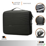 BANGE Lorven กระเป๋าใส่โน๊ตบุ๊ค 14 นิ้ว กระเป๋าถือทำงาน MacBook Air Pro ทรงบาง พรีเมียม BG-8018