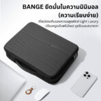 BANGE Lorven กระเป๋าใส่โน๊ตบุ๊ค 14 นิ้ว กระเป๋าถือทำงาน MacBook Air Pro ทรงบาง พรีเมียม BG-8018 - Image 2