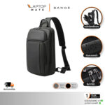 BANGE Draco กระเป๋าคาดอก ผู้ชาย ใส่แท็บเล็ต สะพายข้าง ผ้ากันน้ำ BG-7795