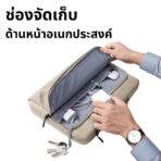 BANGE Polaris ซองใส่โน๊ตบุ๊ค มีหูหิ้ว 14 16 นิ้ว MacBook Air Pro กันกระแทก Laptop Sleeve BG-6802 - Image 3