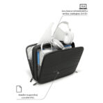 BANGE Lorven กระเป๋าใส่โน๊ตบุ๊ค 14 นิ้ว กระเป๋าถือทำงาน MacBook Air Pro ทรงบาง พรีเมียม BG-8018 - Image 3