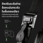 กระเป๋าสะพายข้างผ้าอ็อกซ์ฟอร์ดกันน้ำ กระเป๋าคาดไหล่ผู้ชายดีไซน์ Urban กระเป๋าจัดระเบียบอเนกประสงค์ BANGE รุ่น BG7670 - Image 4